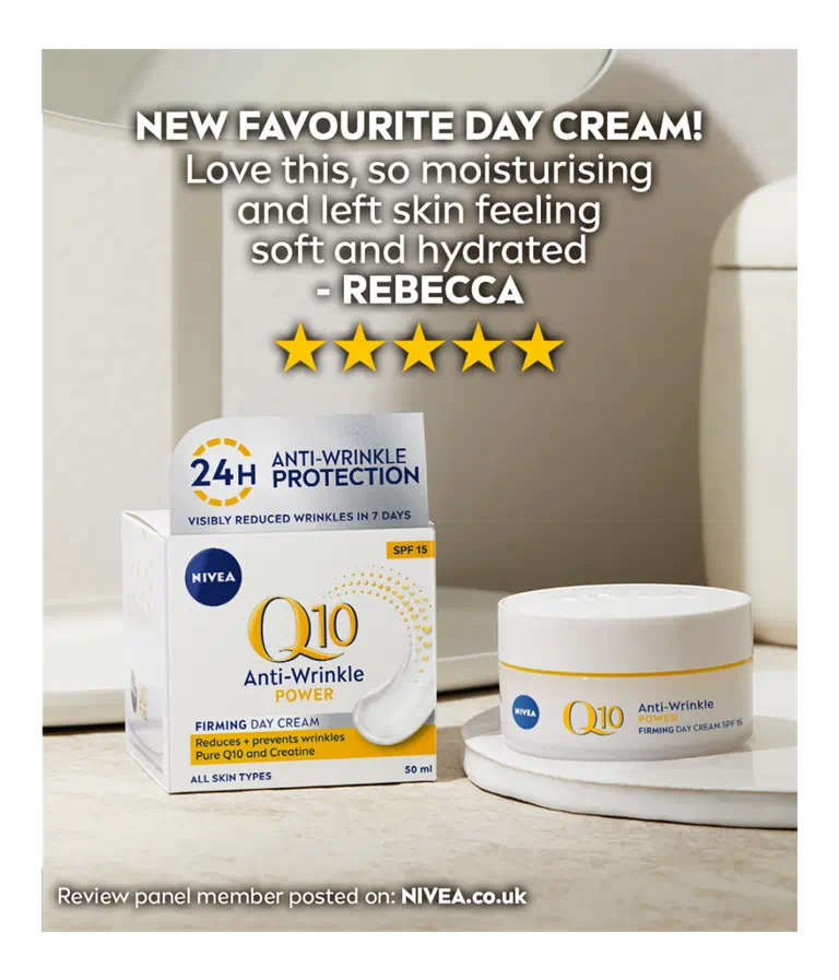 Nivea Q10 Power Anti-Wrinkle + Firming Day Cream